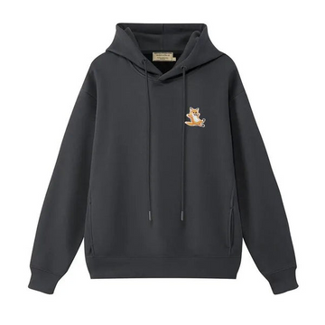 DIAMOND LOGO HOODIE - BLACK