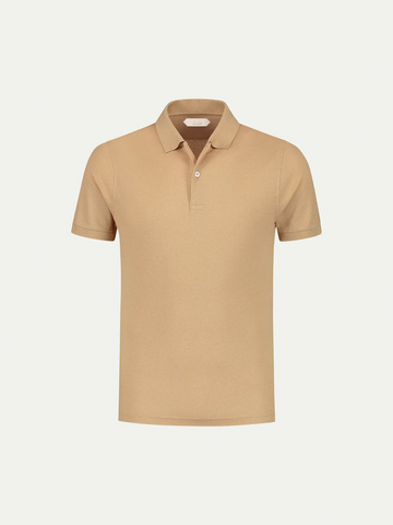POLO T-SHIRT - BEIGE