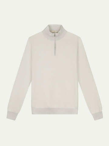 HALF ZIPPER SWEATER