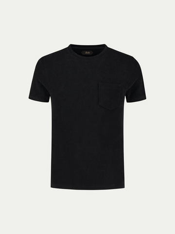 TENNIS T SHIRT - BLACK